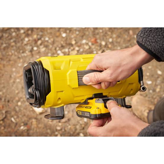 stanley - V20 Gonfleur Compresseur 11 Bars/ 160 Psi - Lithium 18V - Sans Batterie STANLEY FATMAX - SFMCE520B-QW - Image 6
