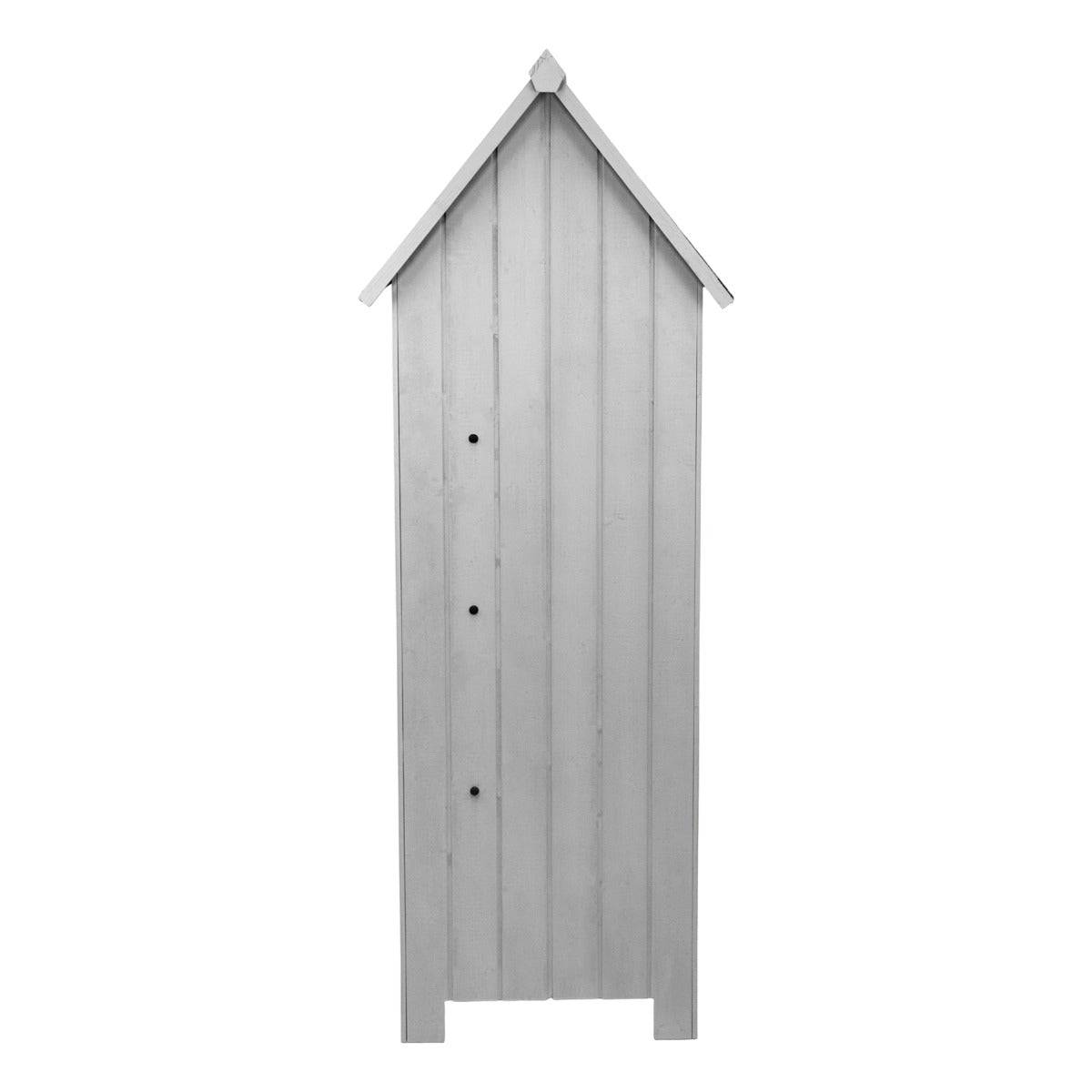 Monstershop - Abri de Jardin en Bois - Gris - Imagen 5