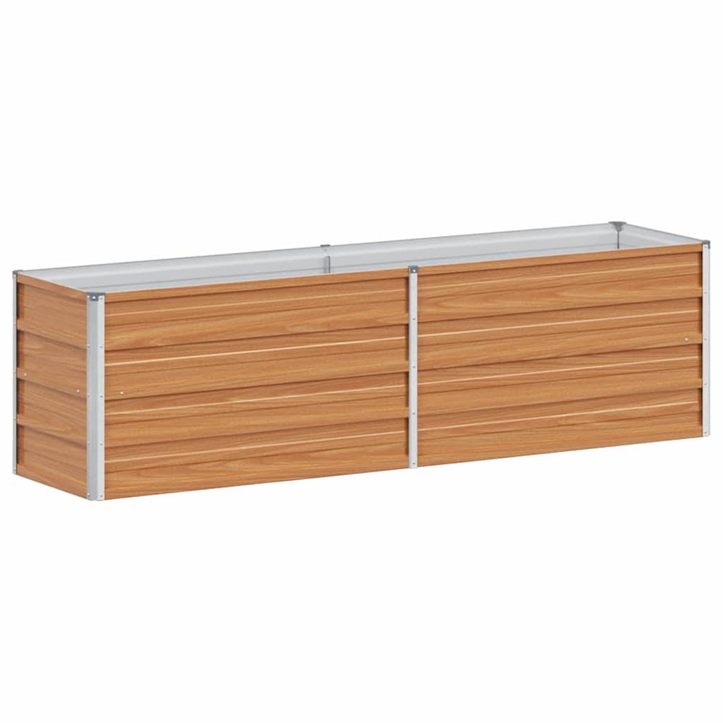 Prolenta Premium - Jardinière acier marron  160 x 40 x 45 cm  - Prolenta premium p327.6 - Image 2