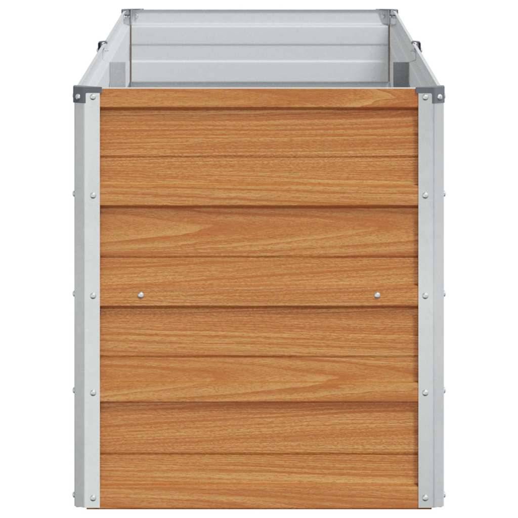 Prolenta Premium - Jardinière acier marron 160 x 40 x 45 cm - Prolenta premium p327.6 - Image 6