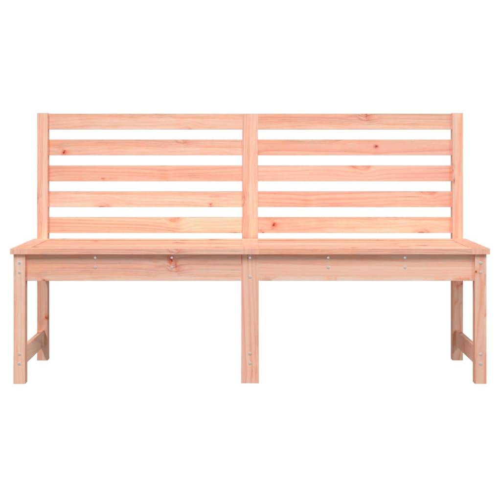 Helloshop26 - Banc de jardin meuble de patio d'extérieur terrasse 157,5 x 48 x 91,5 cm bois massif de douglas - Imagen 2