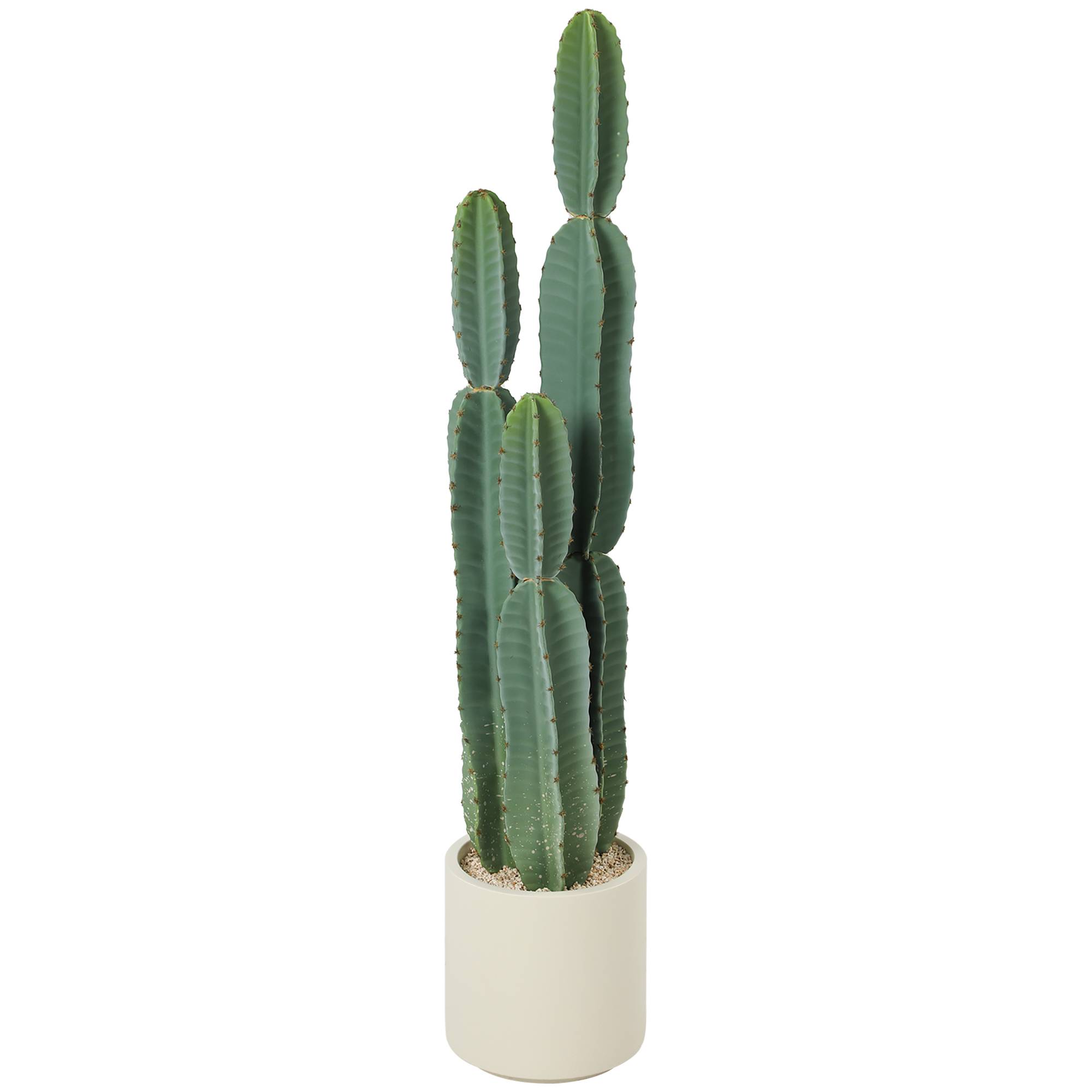 Plante artificielle cactus 111 cm, plantes artificielles en pot, bureau salon - Image 1