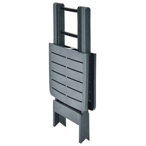 Table pliable de jardin plastique vert 79 x 72 x 70 cm - PANGIVO - Image 5