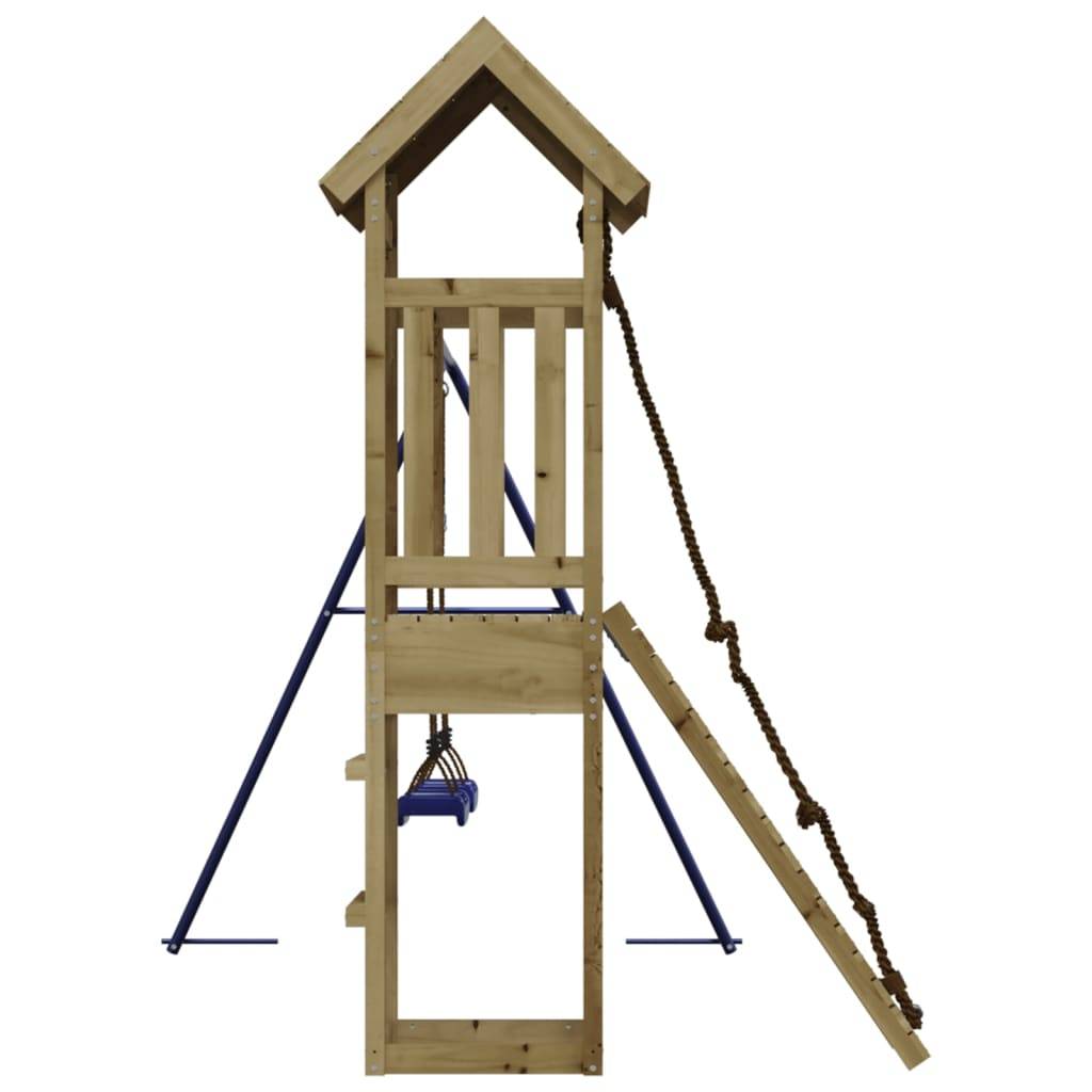 Helloshop26 - Aire de jeux d'extérieur 308 x 196 x 207 cm bois de pin imprégné - Imagen 4