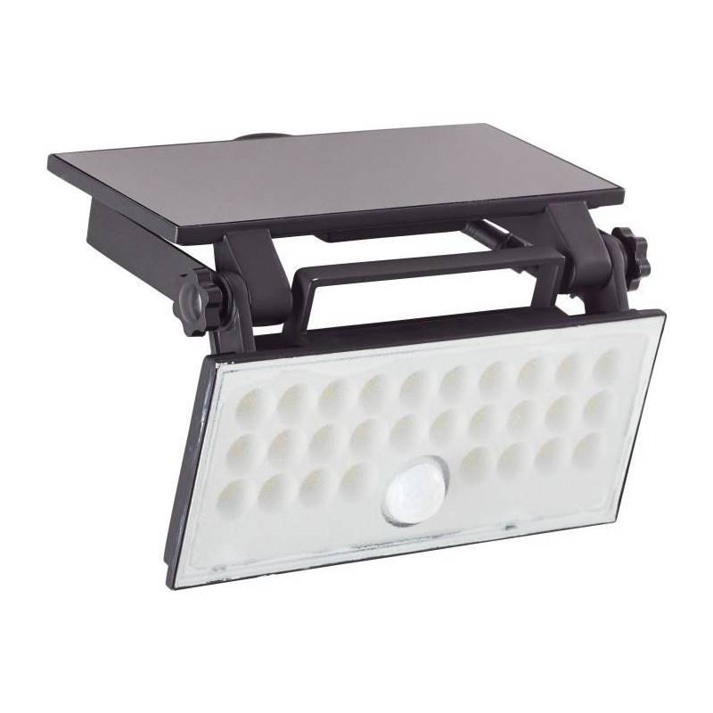 Brilliant - Applique Extérieure - Brilliant - Luton - Led Et Solaire - Détecteur De Mouvement - Plastique Et Métal - 4 W - Noir - Imagen 6