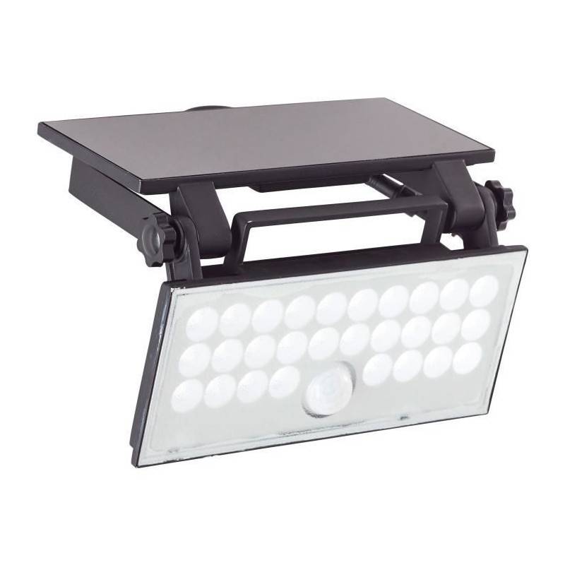 Brilliant - Applique Extérieure - Brilliant - Luton - Led Et Solaire - Détecteur De Mouvement - Plastique Et Métal - 4 W - Noir - Imagen 3
