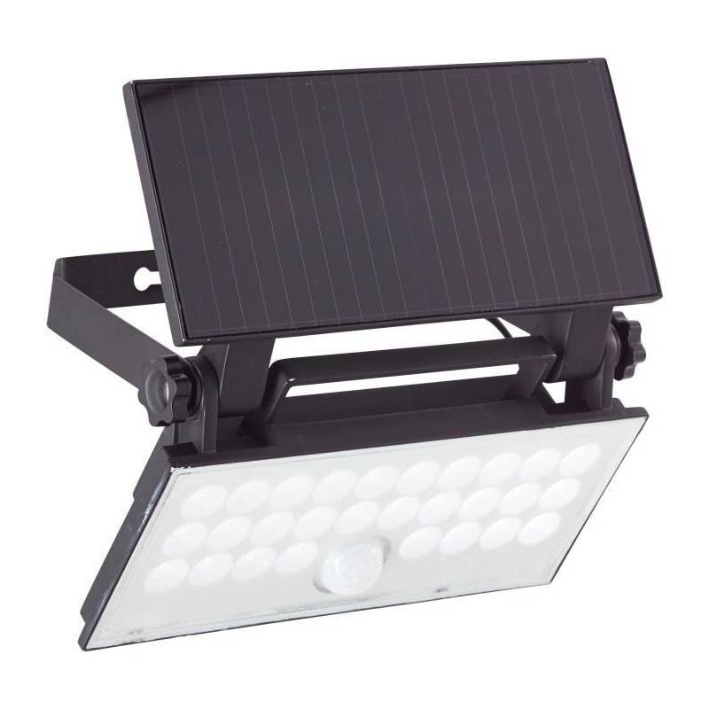 Brilliant - Applique Extérieure - Brilliant - Luton - Led Et Solaire - Détecteur De Mouvement - Plastique Et Métal - 4 W - Noir - Imagen 2