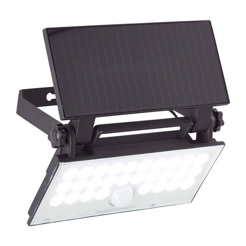 Brilliant - Applique Extérieure - Brilliant - Luton - Led Et Solaire - Détecteur De Mouvement - Plastique Et Métal - 4 W - Noir - Imagen 4
