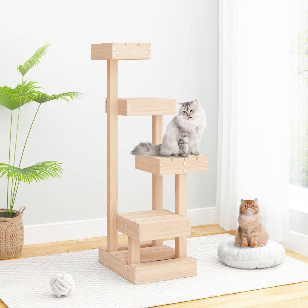 Vidaxl - Arbre à chat 45,5x49x103 cm Bois de pin massif vidaXL 824648