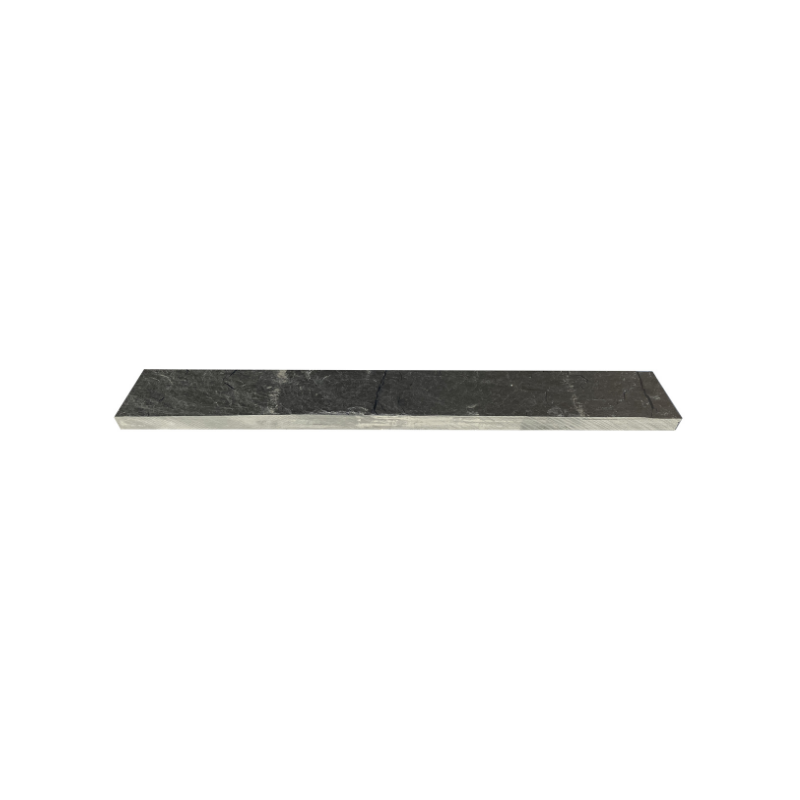 Jardinex - Bordure de jardin Piquet ardoise clivée 80x10x3 cm - Noir  (Lot de 15) - Jardinex