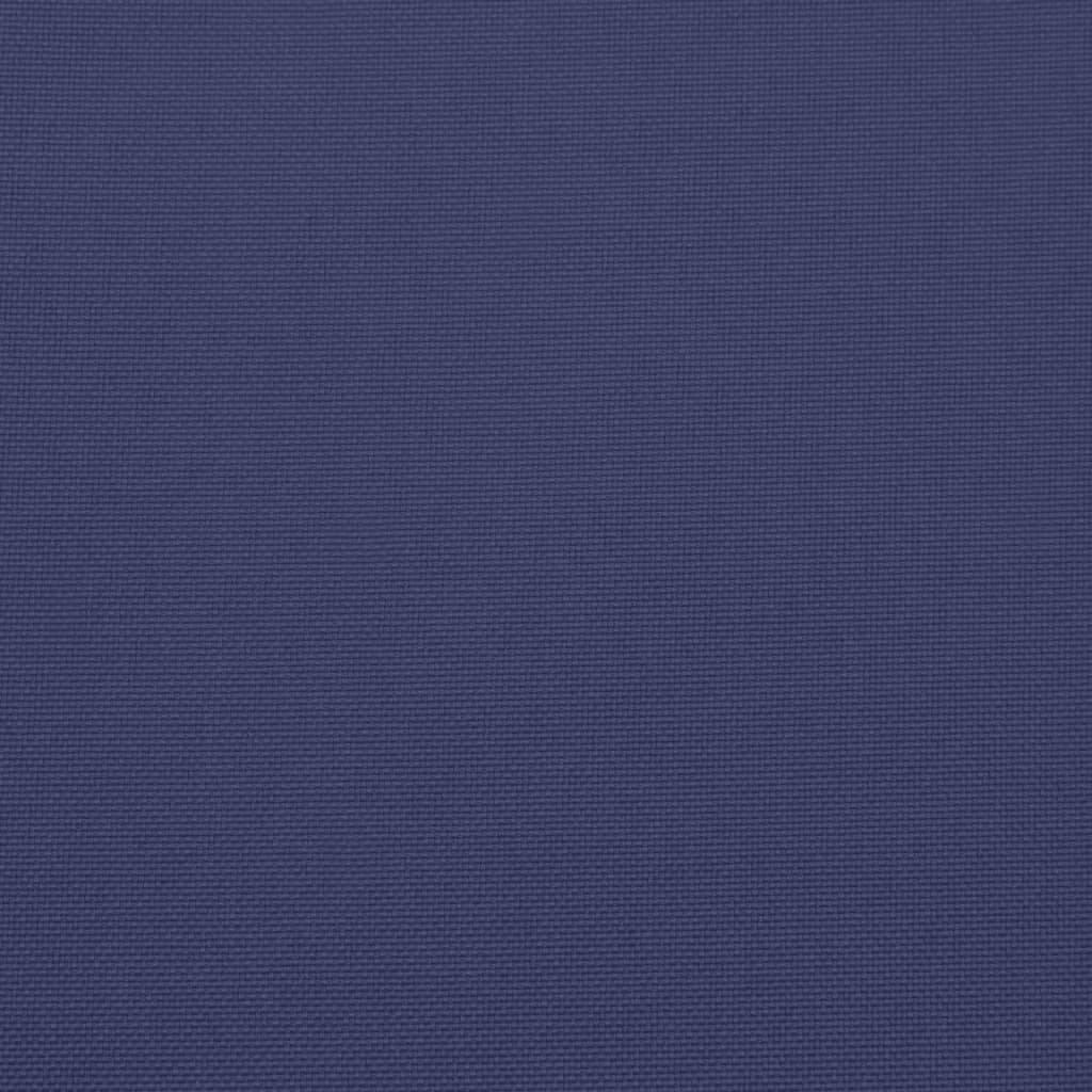 Lot de 2 Coussins Fauteuil Dossier Bas Tissu Polyester Imperméable pour Extérieur Bleu Marine 100x50cm – ComfortXL Outdoor Living - Image 9