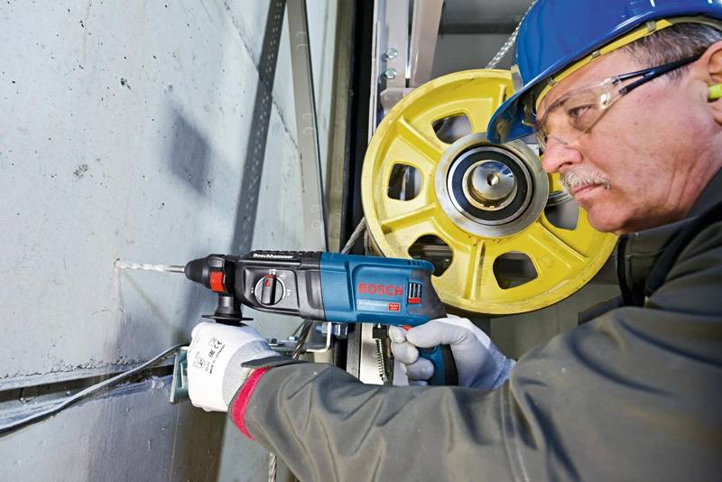 Bosch - Perforateur BOSCH SDS-plus GBH 2-26 Professional - 830W 2.7J - Avec coffret et poignée - 06112A3000 - Image 5
