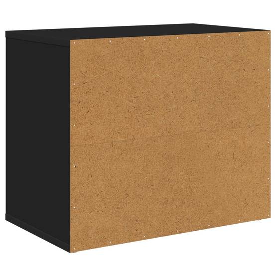 Maison Chat Élégante Bois Moderne Repos Noir 51cm pour Chat Robuste Sûr - ComfortXL Outdoor Living - Image 5