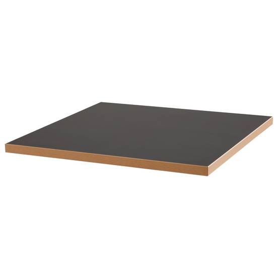Oviala - Plateau de table carré noir 60cm La Villette - Oviala - Image 1
