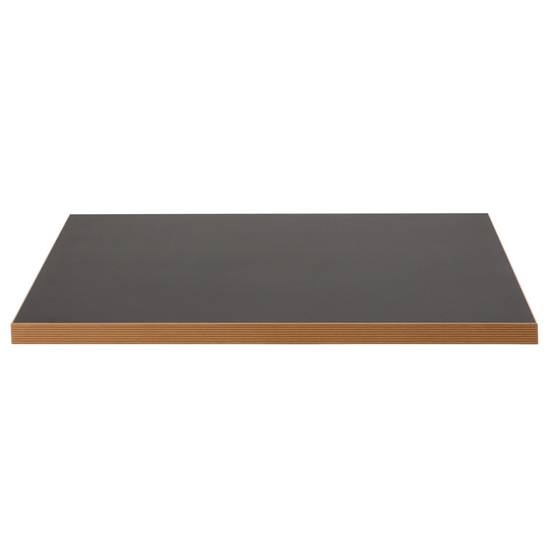 Oviala - Plateau de table carré noir 60cm La Villette - Oviala - Image 2