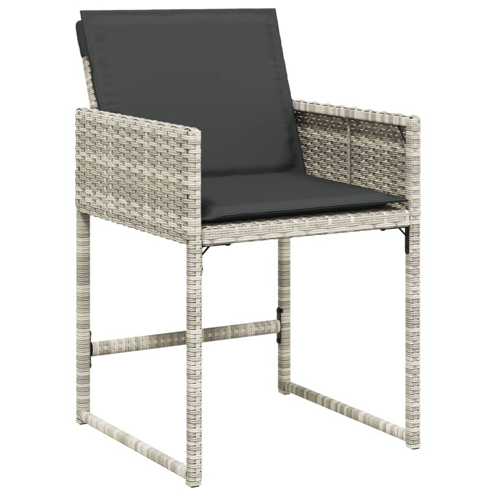 ComfortXL - Salon de Jardin Encastrable 8 Personnes Gris, Table 220cm et Chaises Compactes, Gain de Place – ComfortXL Outdoor Living - Image 5