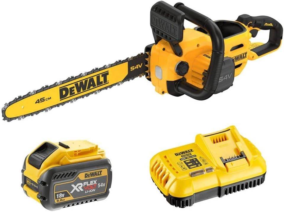 Dewalt - Tronçonneuse à chaîne sans fil 54 volts 45cm - DEWALT - avec 1 batterie 54V 3.0Ah - chargeur - DCMCS574X1-QW - Imagen 1