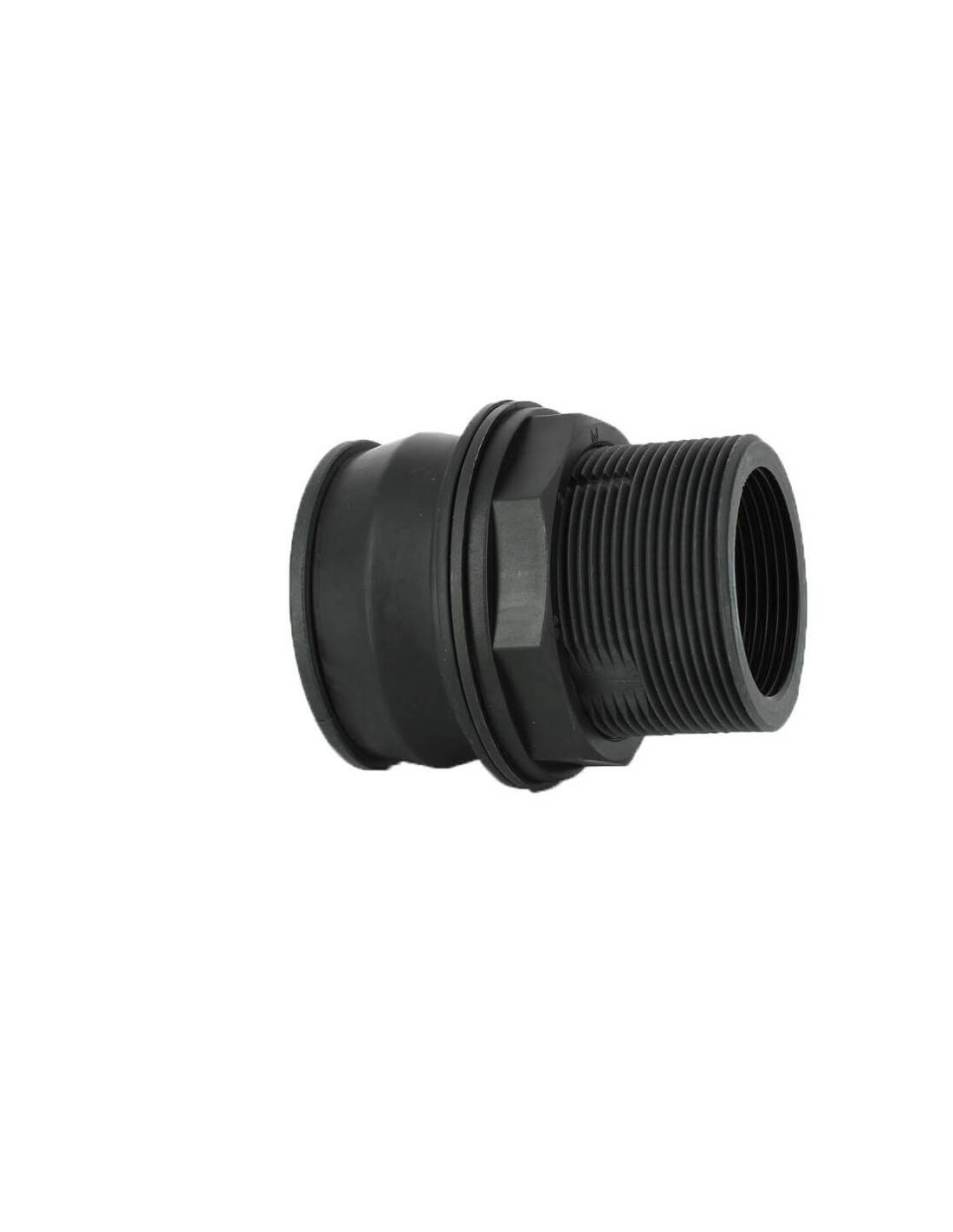 Passe Paroi auto-étanche Mâle 2'' - Femelle 1''1/2 - Imagen 1