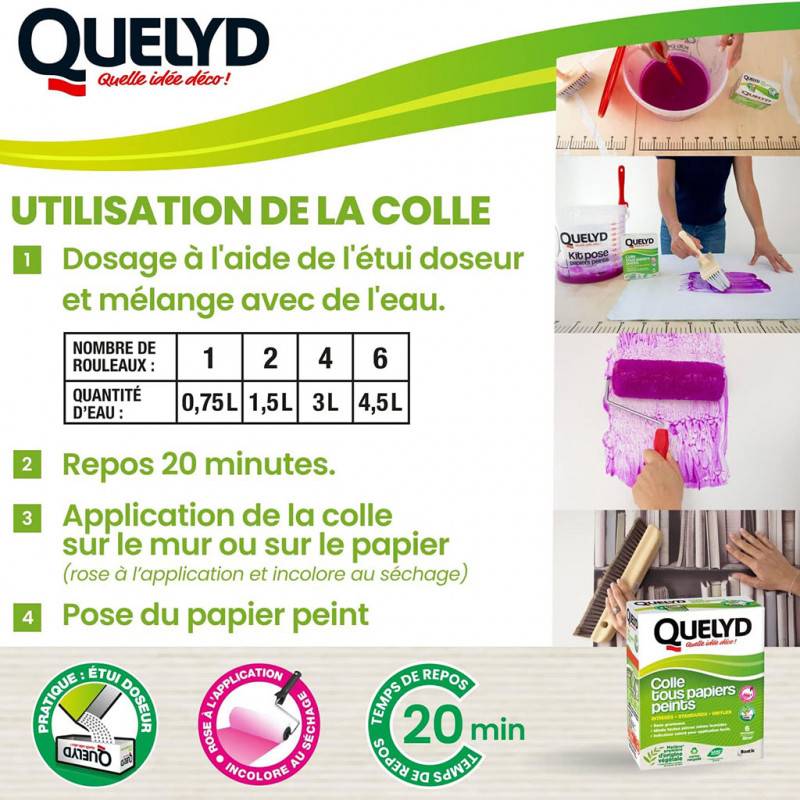 Quelyd - QUELYD COLLE TOUS PP 300 GRS - Image 4