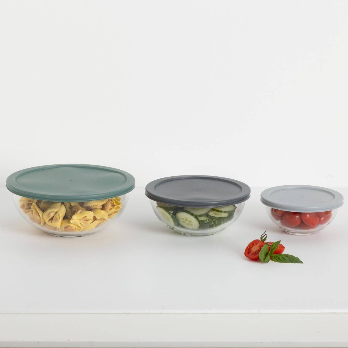 Lot de 3 Boîtes "Conservation" 22cm Transparent - Image 9