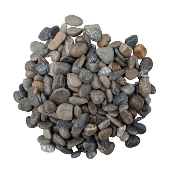 Gravier rivière gris 16/22,4 mm – Pack 7 Big Bag +/- 1,5T – 140 m² - Image 2
