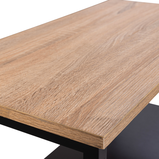 Range bûches vertical large avec 2 étagères 33 x 66 x 112 cm pour cheminée - Image 4