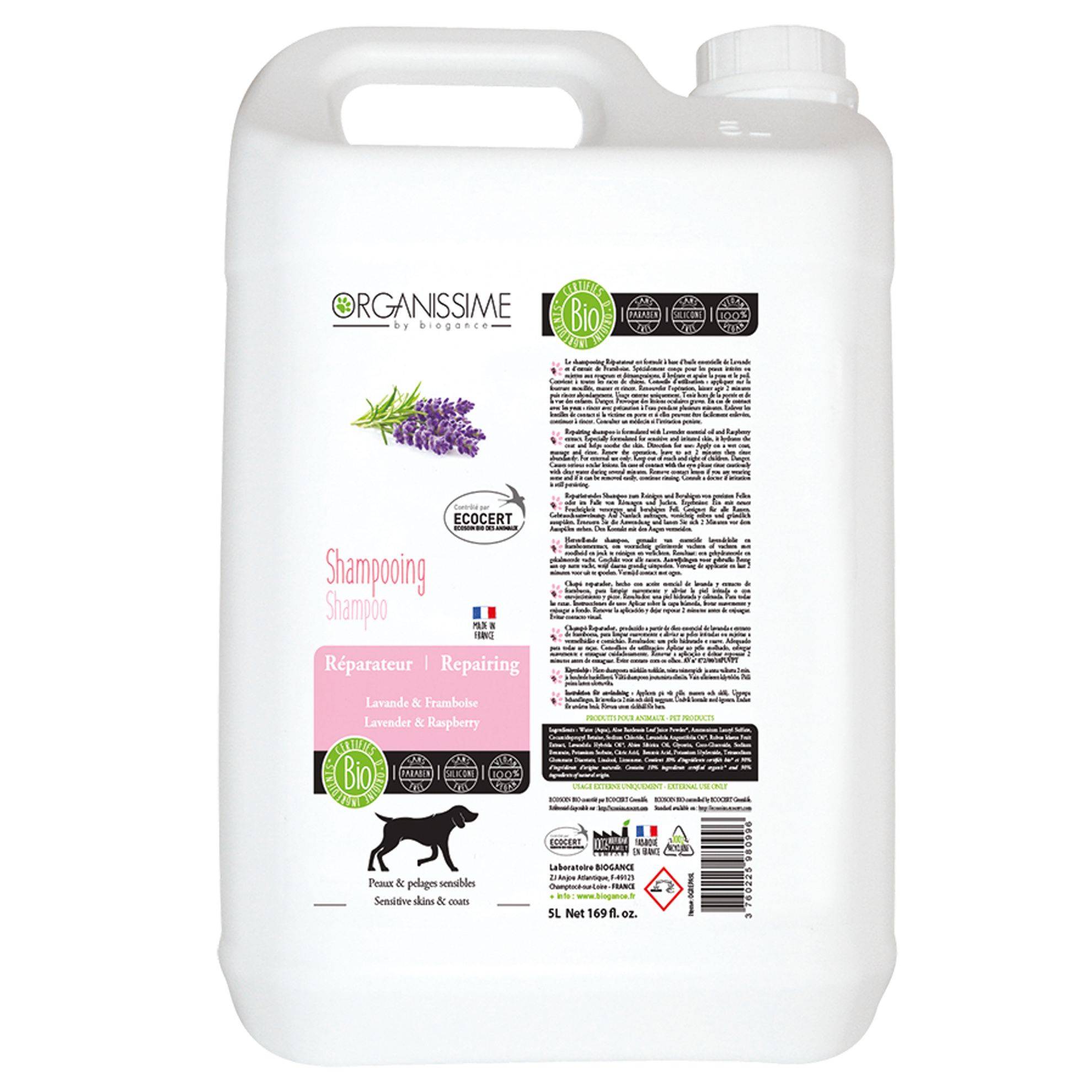 Biogance - Shampooing Réparateur Biogance : 5 litres BIOGANCE