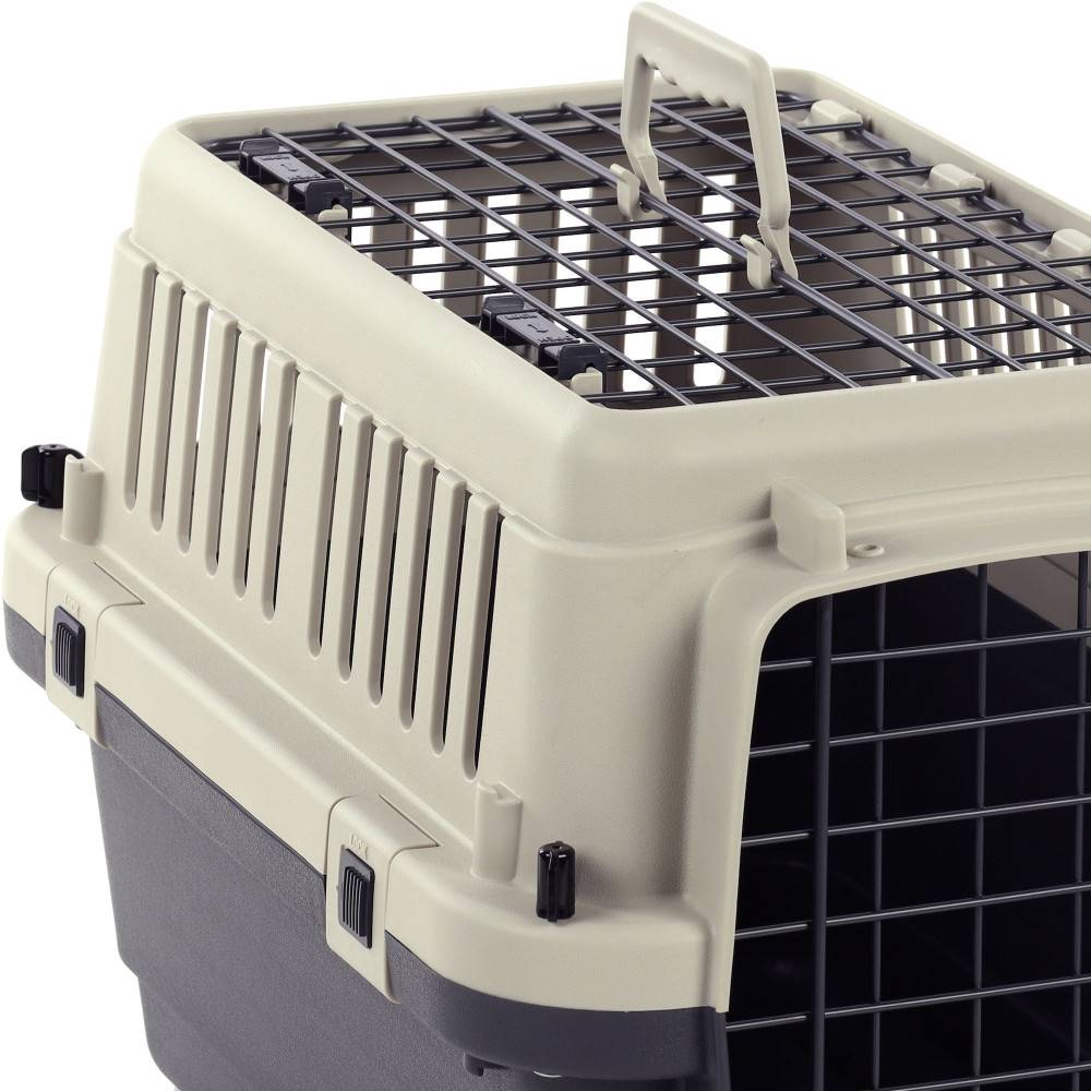 Cage de transport Neto XS 33 x 50 x 33 cm grise pour chien max 7 kg - Imagen 5