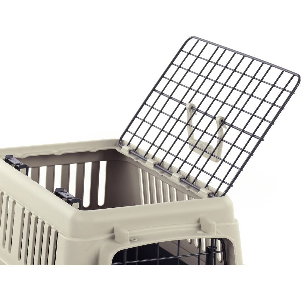 Cage de transport Neto XS 33 x 50 x 33 cm grise pour chien max 7 kg - Imagen 4