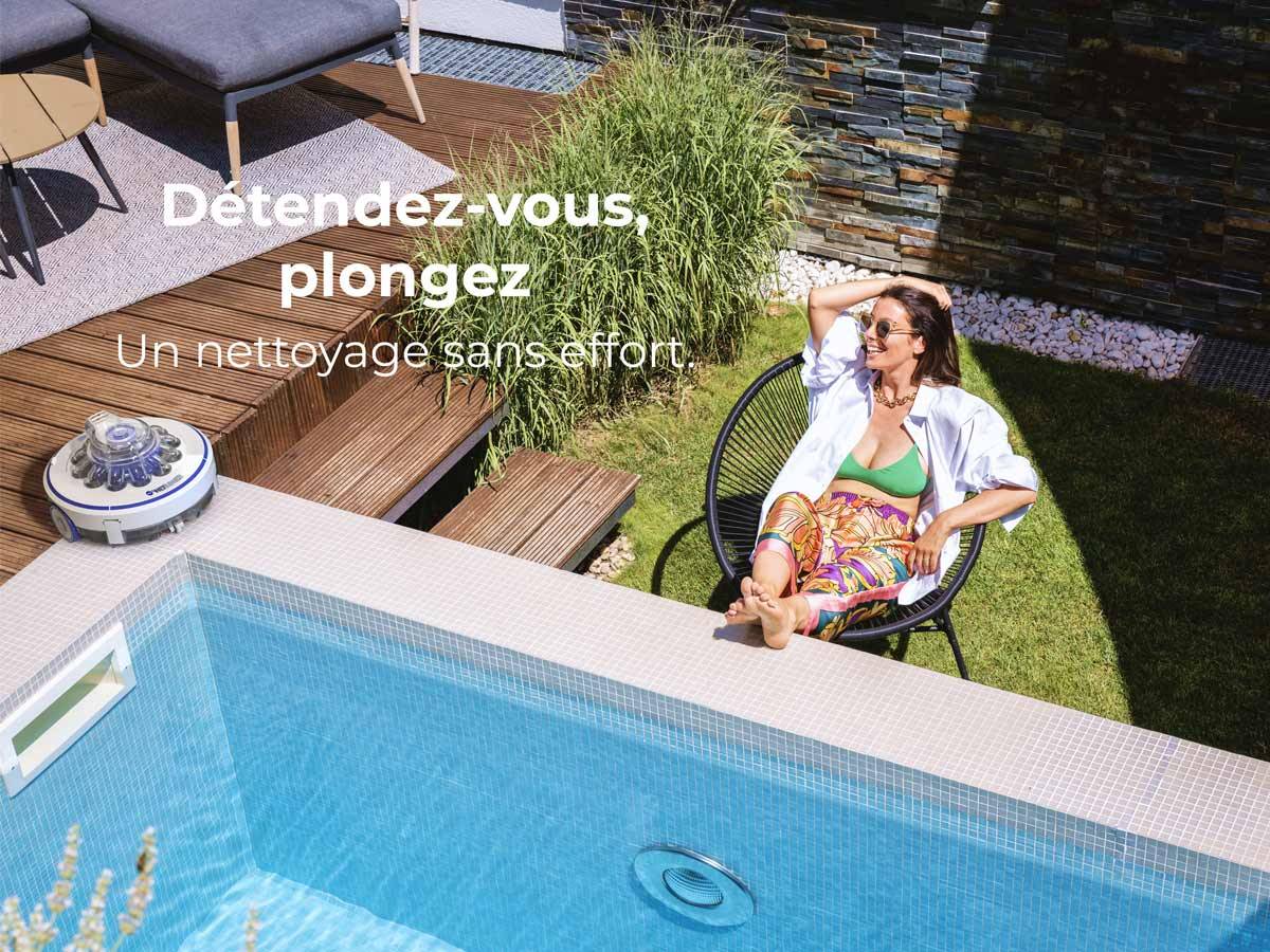 Gre Pools - Robot à batterie rechargeable pour piscines hors-sol et enterrées jusqu'à 10 x 5 m Gre Pools - Image 9