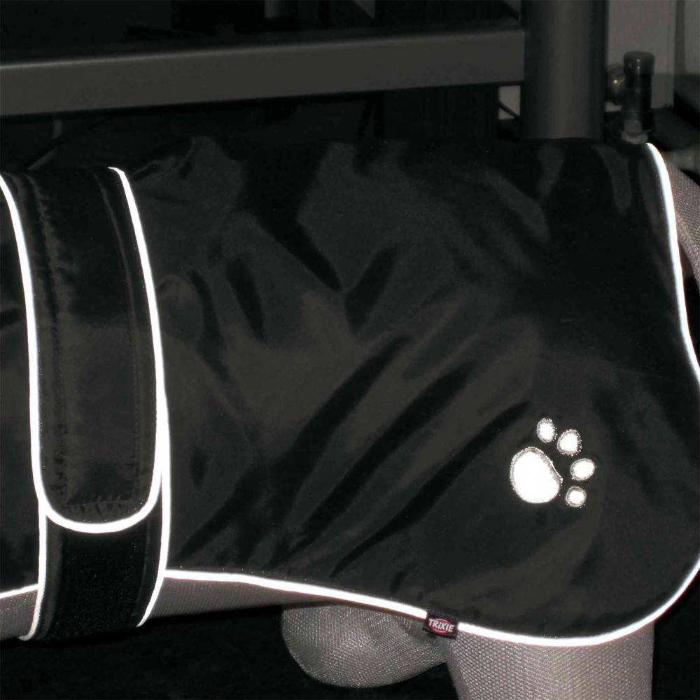 Trixie - Trixie - Manteau  Orléans noir. taille L+. Encolure: 54-73 cm.  pour chiens. - Image 4