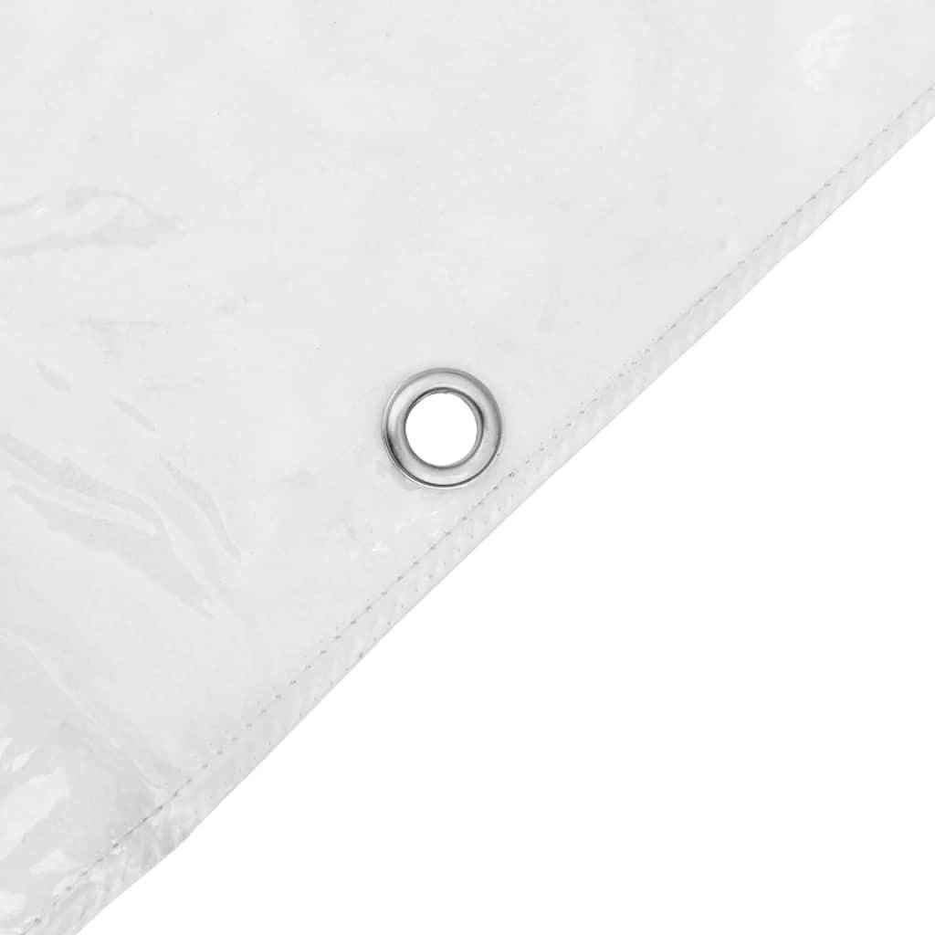 PANGIVO - Couverture végétale PVC transparent et blanc 1000 x 100 x 0.029 cm - PANGIVO - Image 7