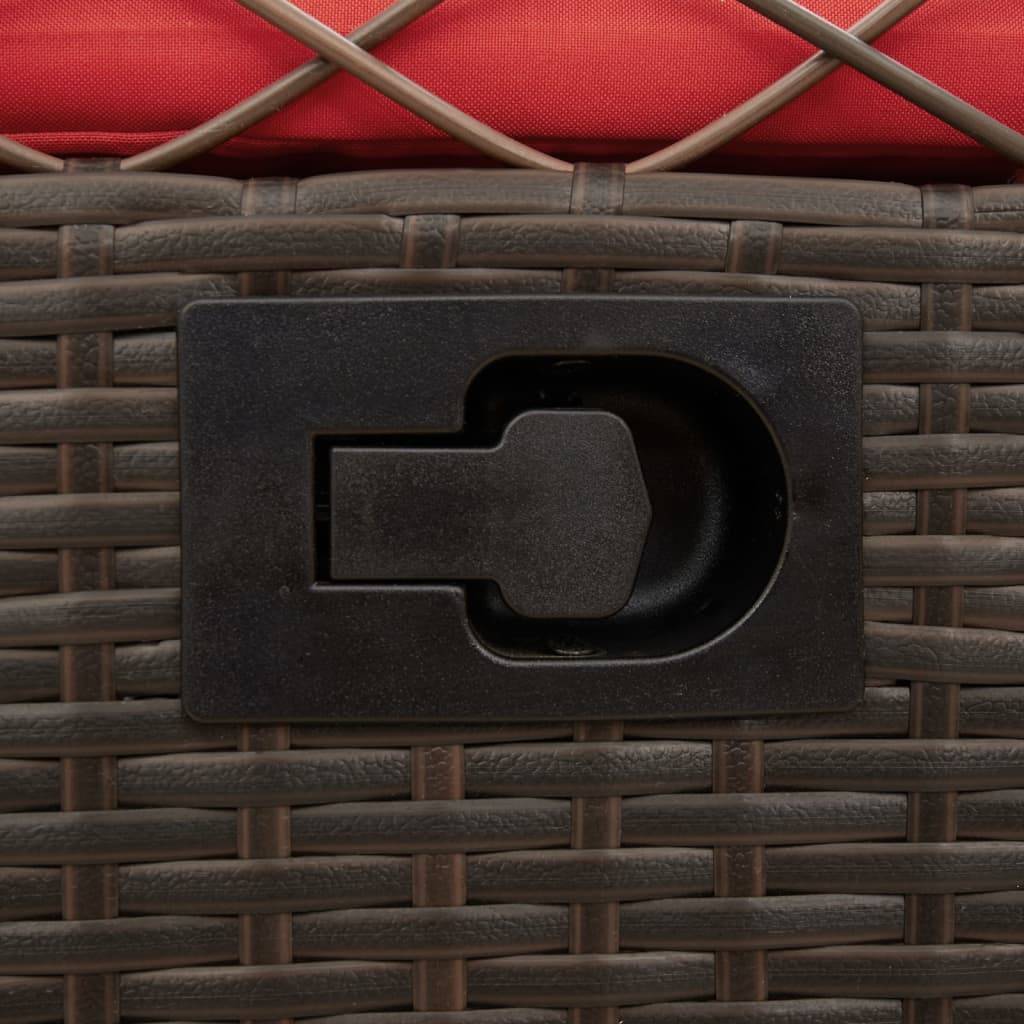Chaise bois composite tissu marron  55 x 60 x 93 cm  - p3 - Image 10