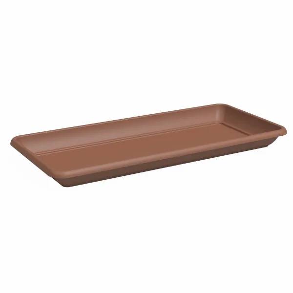 Artevasi - Soucoupe rectangulaire plastique terracotta 57,4 cm - ARTEVASI
