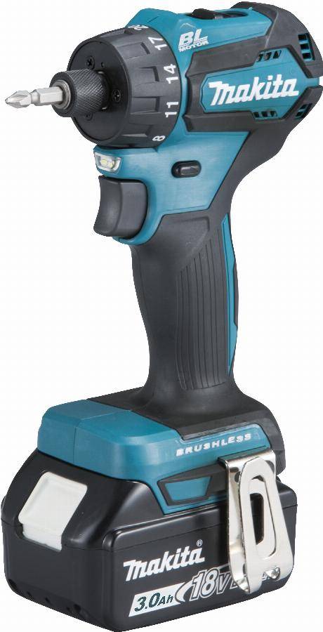 Makita - Perceuse visseuse 18 V Li-Ion 3 Ah MAKITA - 2 batteries, chargeur, coffret - DDF083RFJ