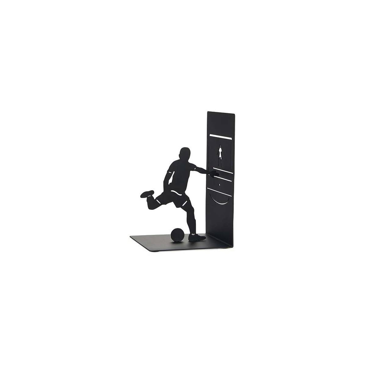 Balvi - Serre-livres en métal noir Sport Footballer Balvi - Imagen 1