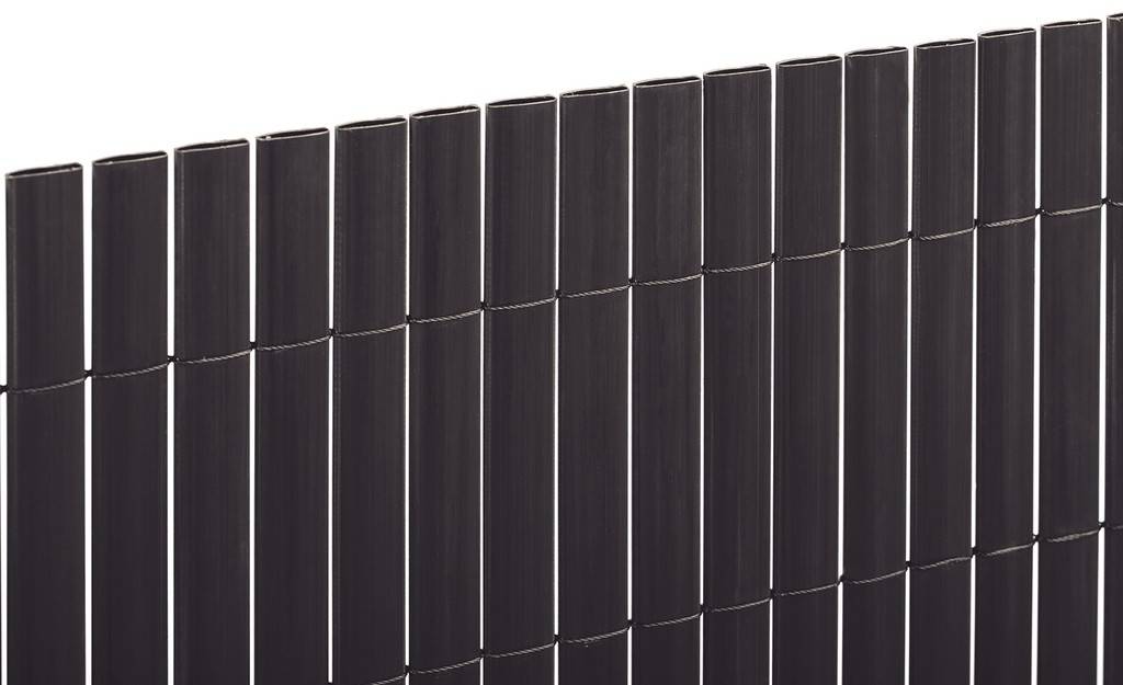 Nortène - Canisse PVC double face 20mm - Anthracite - 1,5x3m Nortene - Imagen 1