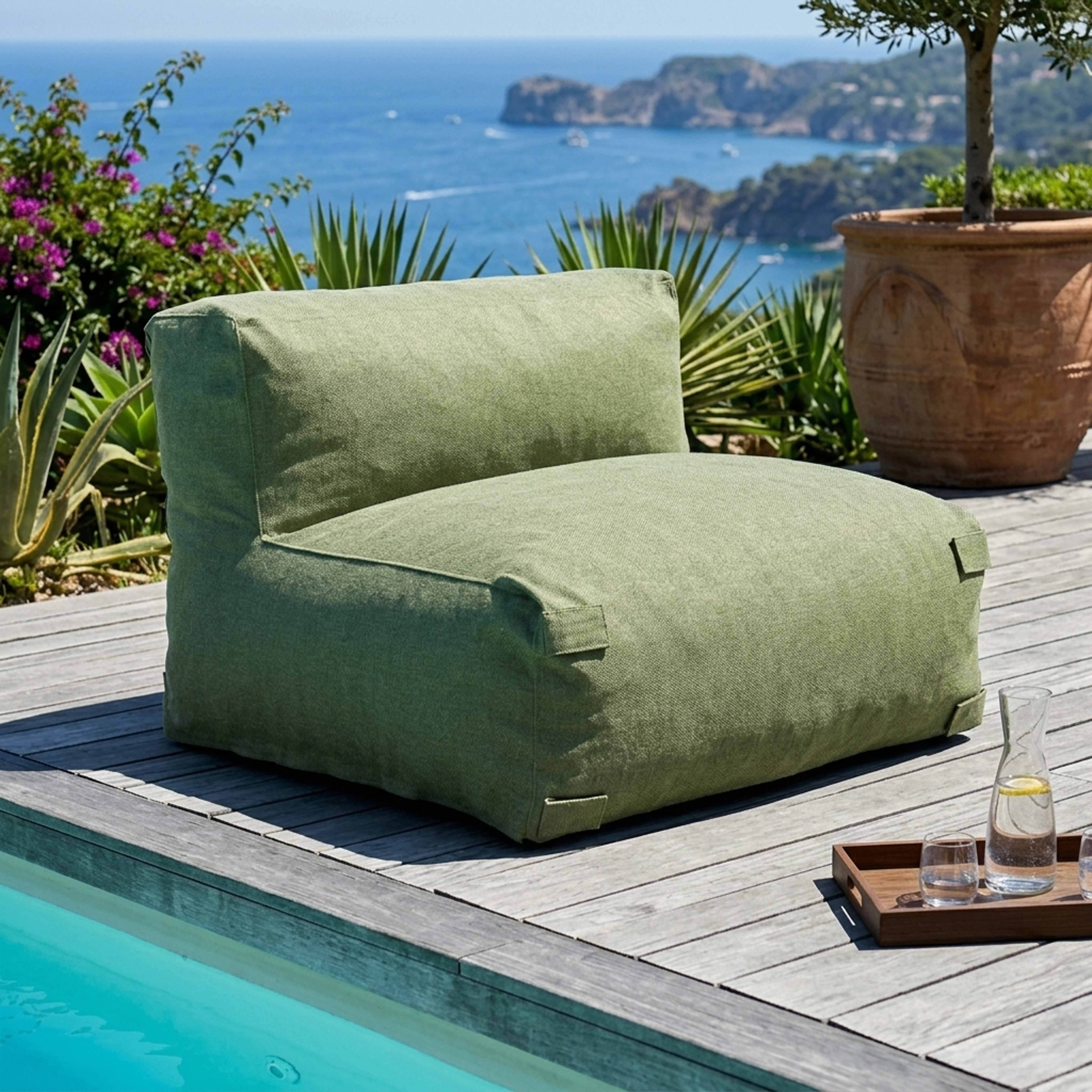 Oviala - Fauteuil de jardin pour canapé modulable cactus Mixi - Oviala - Imagen 1