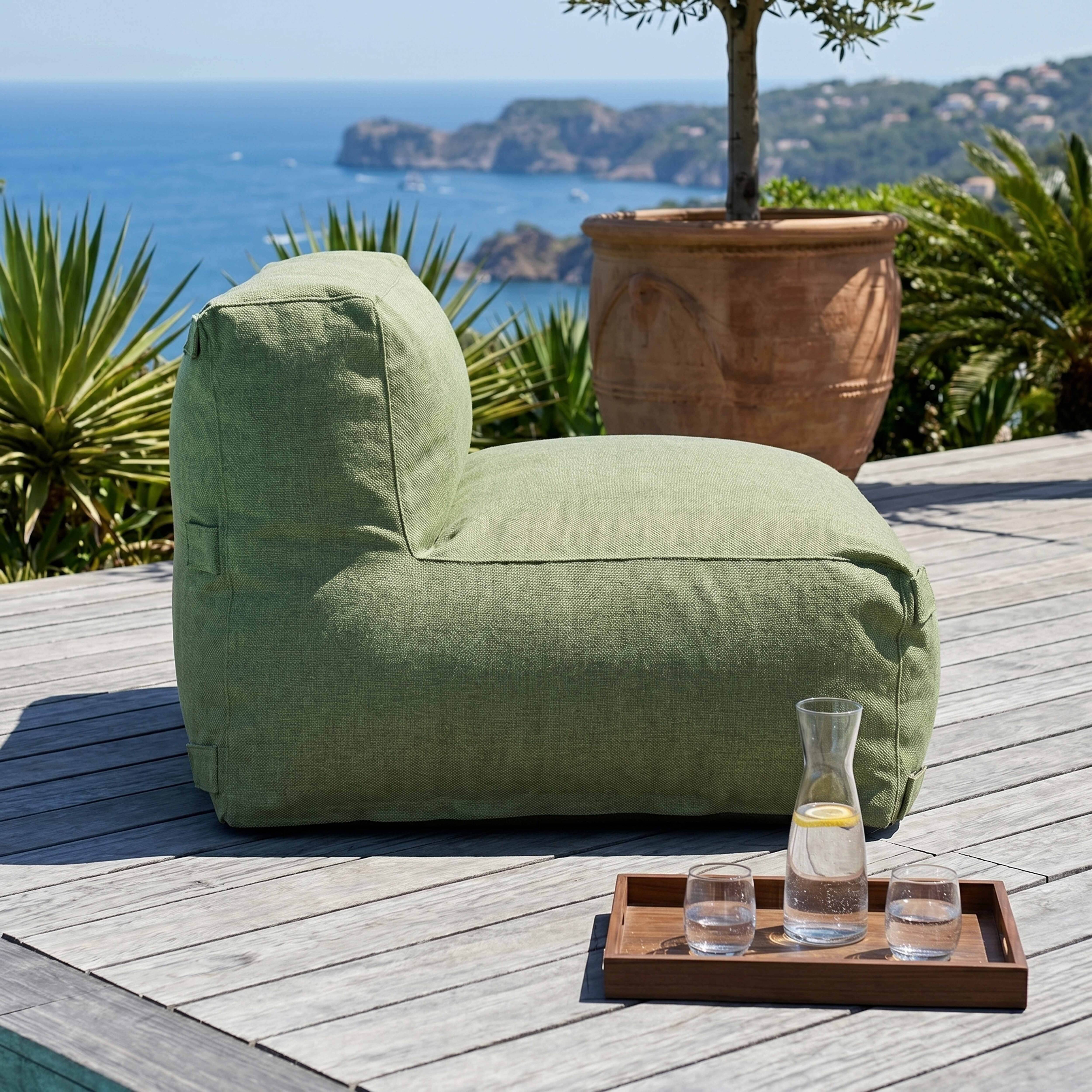 Oviala - Fauteuil de jardin pour canapé modulable cactus Mixi - Oviala - Imagen 3