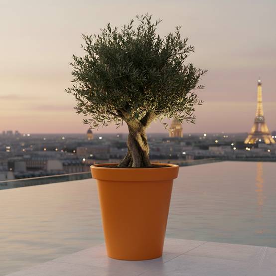 Pot de fleurs 200l delight - plast'up rotomoulage - Image 2