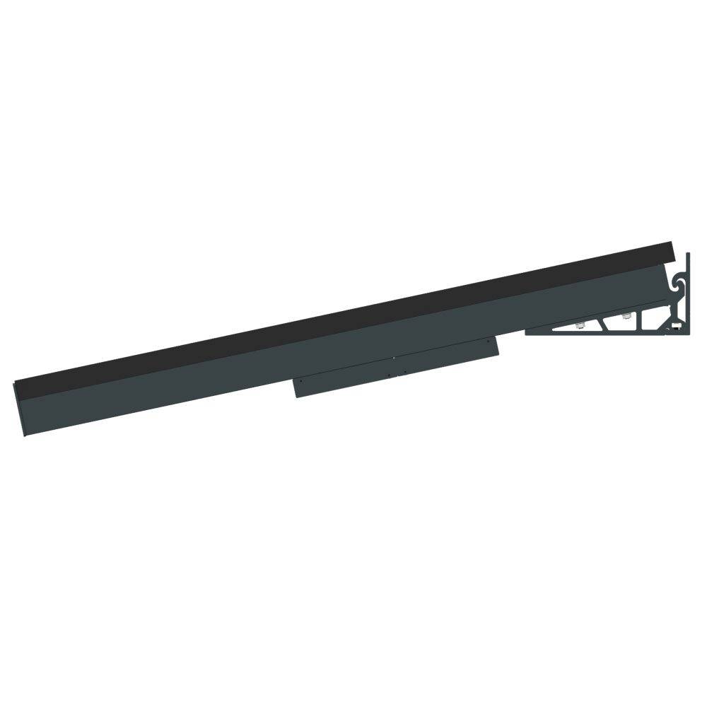 Ombrazur - Auvent solaire POWER Gris anthracite indépendant 1 panneau - Imagen 8