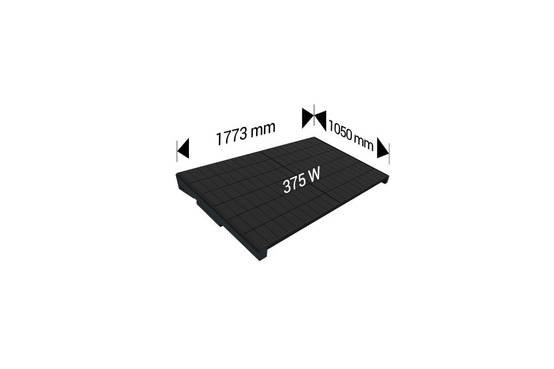Ombrazur - Auvent solaire POWER Gris anthracite indépendant 1 panneau - Imagen 5