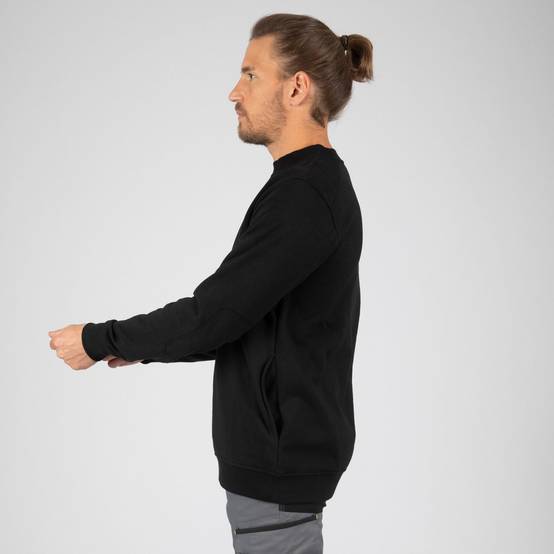 taille 3xl - leon - sweat de travail - 1220 noir - Image 5