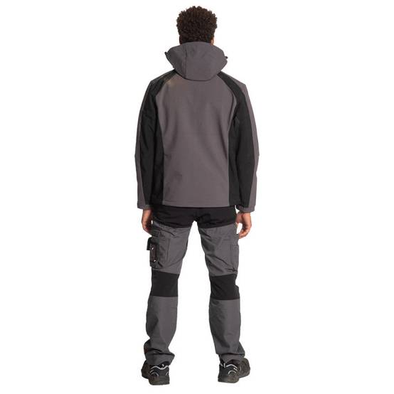 Herock - Pantalon multipoches HEROCK Hector anthracite/noir - taille 38 - HEROCK - Image 4