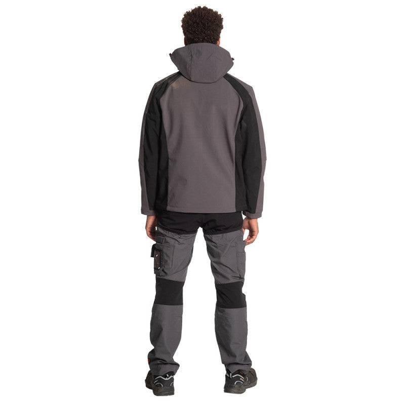 Herock - Pantalon multipoches HEROCK Hector anthracite/noir - taille 38 - HEROCK - Image 4
