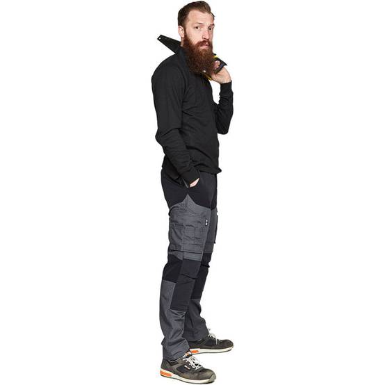 Herock - Pantalon multipoches HEROCK Hector anthracite/noir - taille 38 - HEROCK - Image 2
