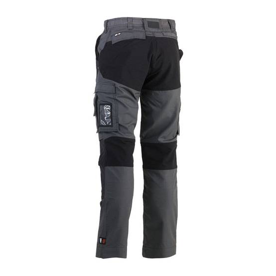 Herock - Pantalon multipoches HEROCK Hector anthracite/noir - taille 38 - HEROCK - Image 1