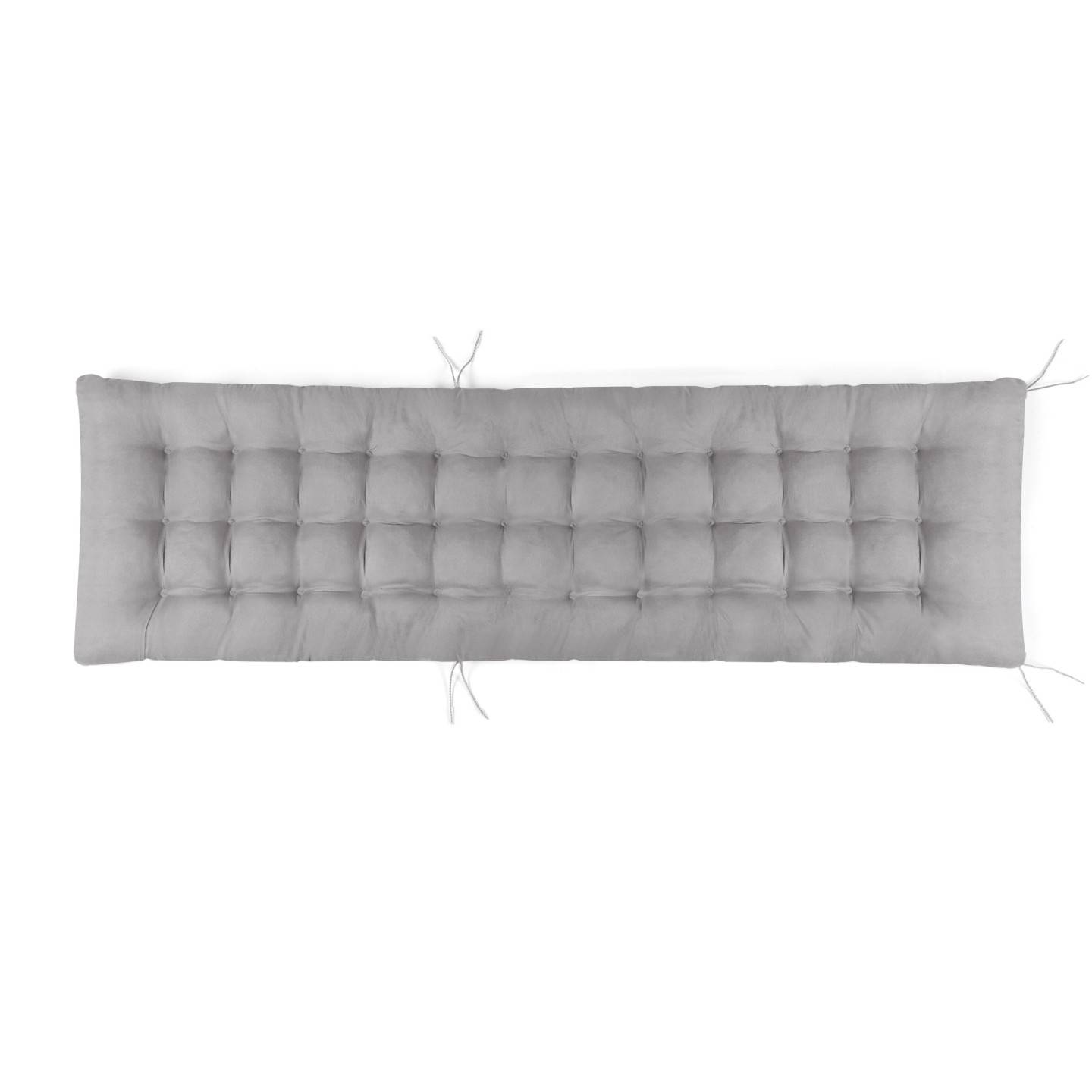 Lot de 2 coussins universels de transat ADAM 180 cm gris - Image 3