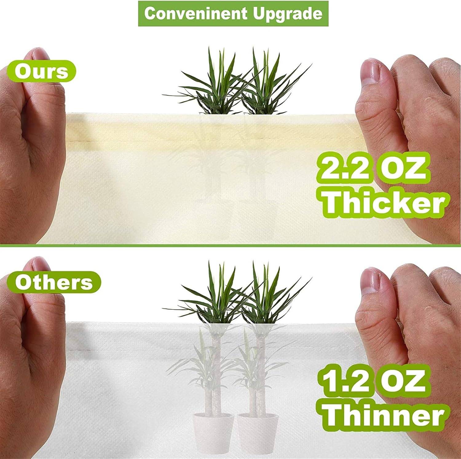 Bâche Non-Tissée Hiver 3x10m 35g/m² - Protection Gel Plantes, Couverture Hivernale Respirante Blanche