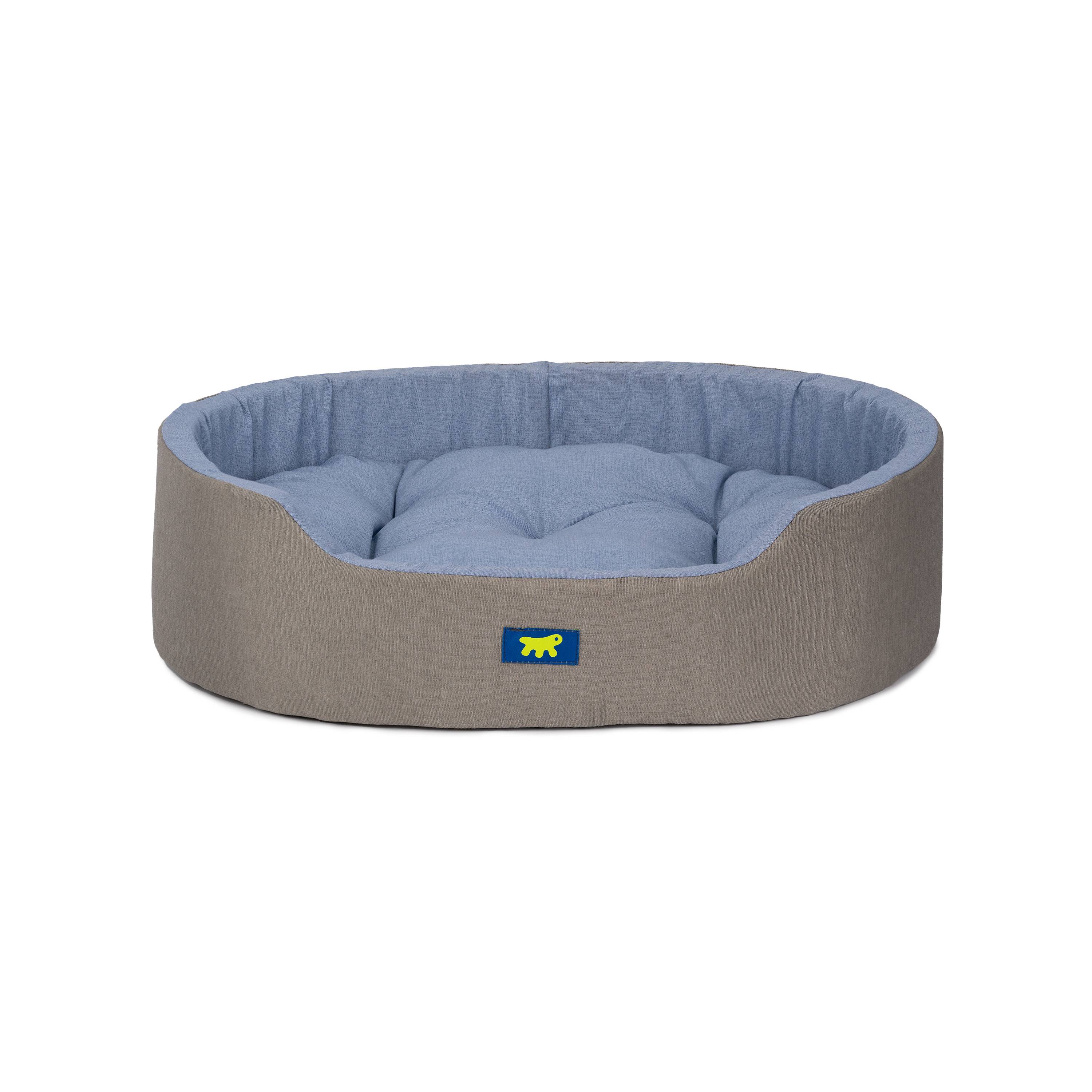 Ferplast - Ferplast Panier Chien Dandy, Coussin Amovible et Lavable, Housse en Coton avec Rembourrage Doux, Idéal également comme Niche pour Chat, 65 x 46 x H 17 - Imagen 1